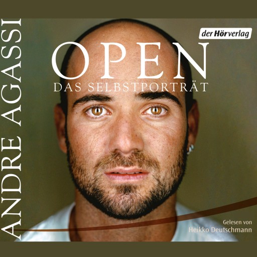 Portada del audiolibro «Open», de Andre Agassi