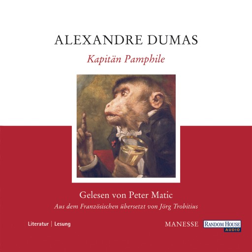 Portada del audiolibro «Kapitän Pamphile», de Alexandre Dumas