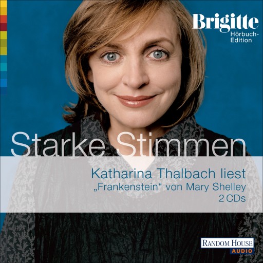 Portada del audiolibro «Frankenstein», de Katharina Thalbach