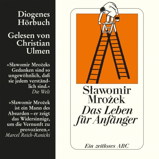 Portada del audiolibro «Das Leben für Anfänger», de Slawomir Mrozek