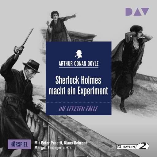Portada del audiolibro «Sherlock Holmes macht ein Experiment», de Arthur Conan Doyle