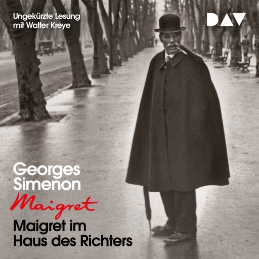 Portada del audiolibro «Maigret im Haus des Richters», de Georges Simenon