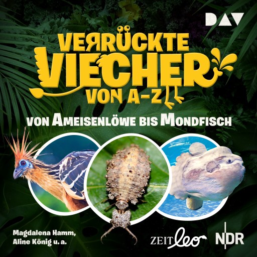Verrückte Viecher von A bis Z – Teil 1: Von Ameisenlöwe bis Mondfisch