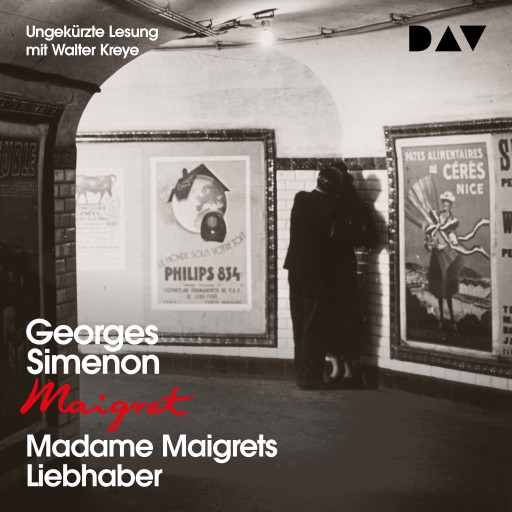 Portada del audiolibro «Madame Maigrets Liebhaber», de Georges Simenon