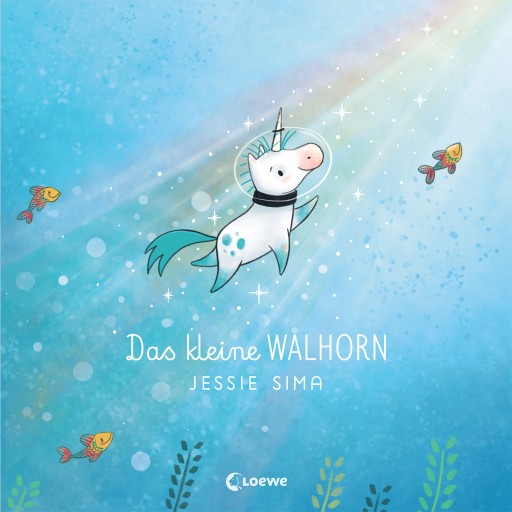 Portada del libro «Das kleine Walhorn», de Jessie Sima