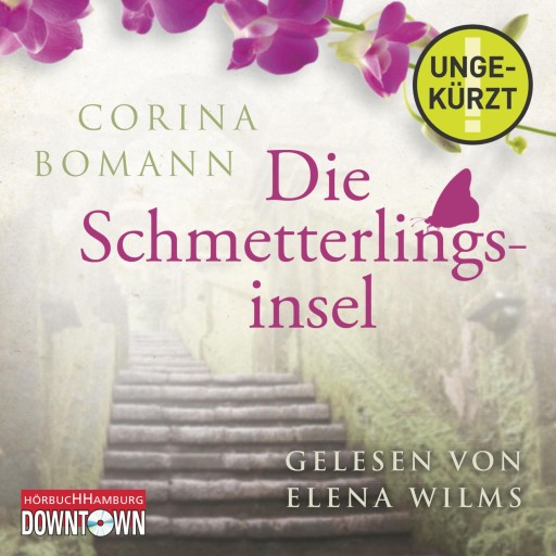 Portada del audiolibro «Die Schmetterlingsinsel», de Corina Bomann