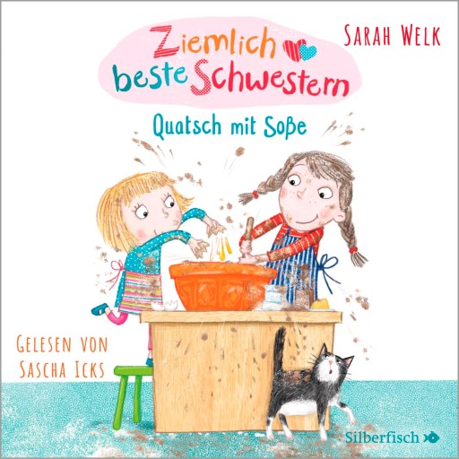 Portada del audiolibro «Ziemlich beste Schwestern 1: Quatsch mit Soße», de Sarah Welk