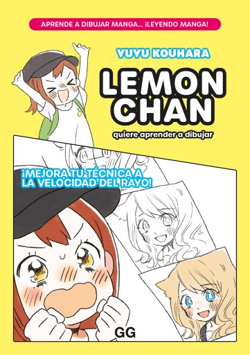 Lemon chan quiere aprender a dibujar imagen de portada