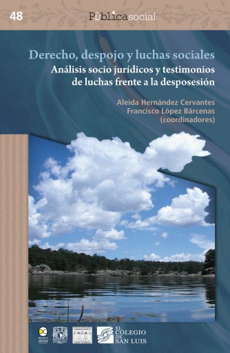 Portada del libro «Derecho, despojo y luchas sociales», de Aleida Hernández Cervantes, Francisco López Bárcenas
