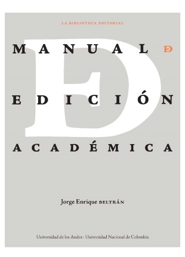 Manual de edición académica
