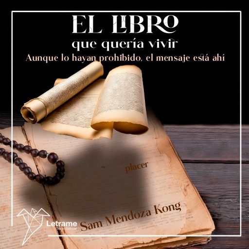 Portada del audiolibro «El libro que quería vivir», de Sam Mendoza Kong