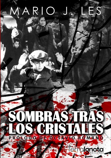 Portada del libro «Sombras tras los cristales», de Mario J. Les