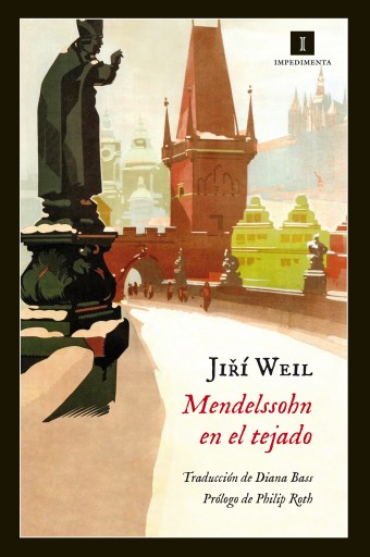 Portada del libro «Mendelssohn en el tejado», de Jiri Weil