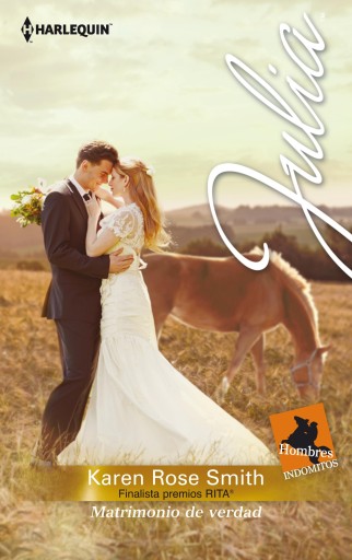 Portada del libro «Matrimonio de verdad», de Karen Rose Smith