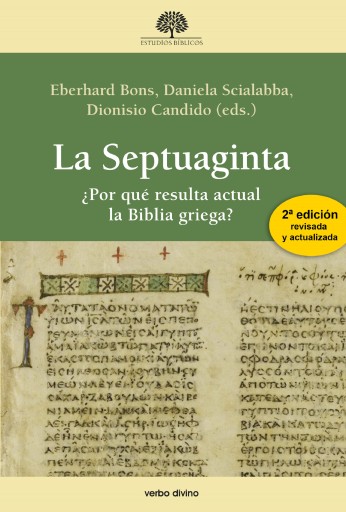 Portada del libro «La Septuaginta», de Eberhard Bons, Dionisio Cándido