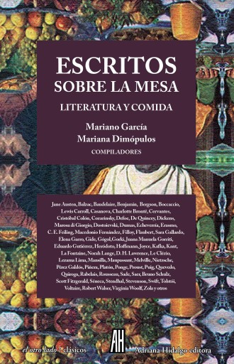 Portada del libro «Escritos sobre la mesa», de Mariano García