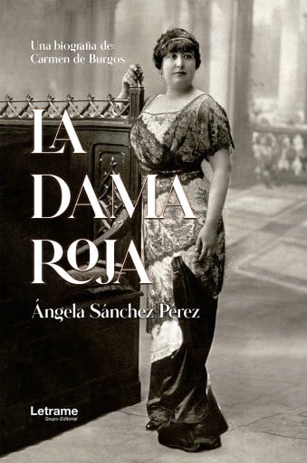 Portada del libro «La dama roja», de Ángela Sánchez Pérez