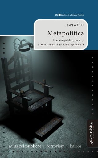 Portada del libro «Metapolítica», de Juan Acerbi