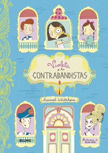 Portada del libro «Violeta y los contrabandistas», de Harriet Whitehorn