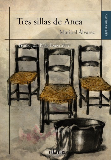 Portada del libro «Tres sillas de Anea», de Maribel Álvarez