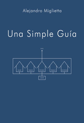 Portada del libro «Una simple guía», de Alejandro Miglietta