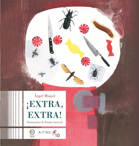 Portada del libro «¡Extra, Extra!», de Ángel Miquel