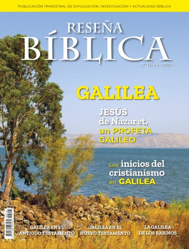Portada del libro «Galilea», de Asociación Bíblica Española