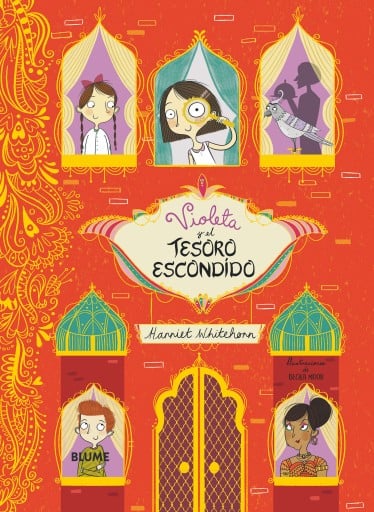 Portada del libro «Violeta y el tesoro escondido», de Harriet Whitehorn