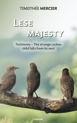 Portada del libro «Lese majesty», de Timothée Mercier