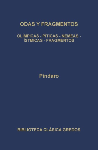 Odas y fragmentos
