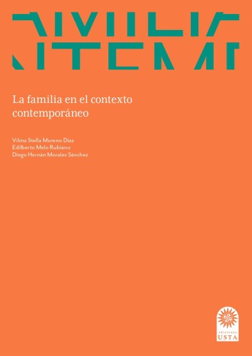 Portada del libro «La familia en el contexto contemporáneo», de Vilma Stella Moreno Díaz, Edilberto Melo Rubiano