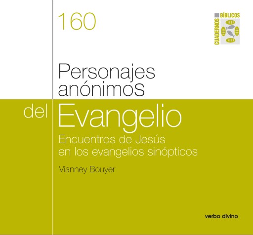 Portada del libro «Personajes anónimos del Evangelio», de Vianney Bouyer