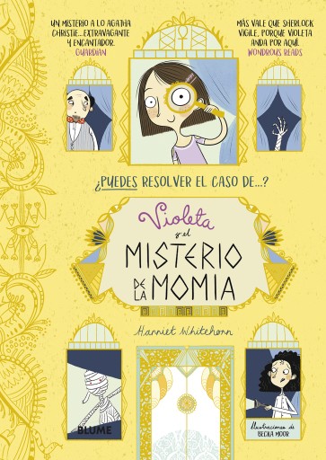 Portada del libro «Violeta y el misterio de la momia», de Harriet Whitehorn