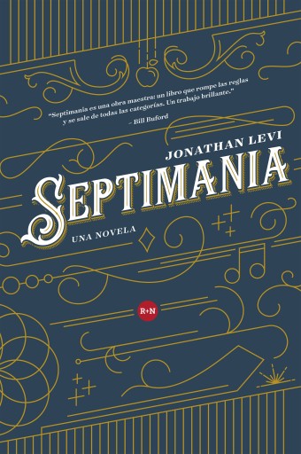 Portada del libro «Septimania», de Jonathan Levi