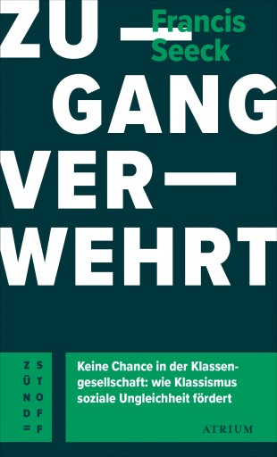 Portada del libro «Zugang verwehrt», de Francis Seeck
