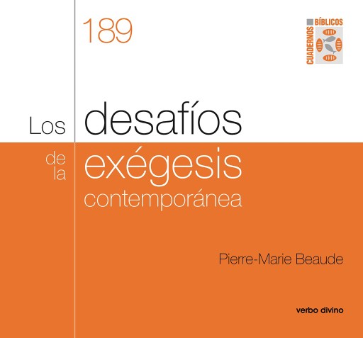 Portada del libro «Los desafíos de la exégesis contemporánea», de Pierre-Marie Beaude