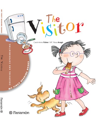 Portada del libro «The visitor», de Carol-Anne Fisher, Pilar Ramos