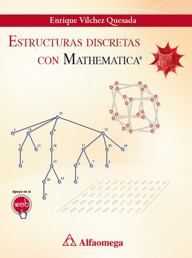 Estructuras discretas con Mathematica imagen de portada