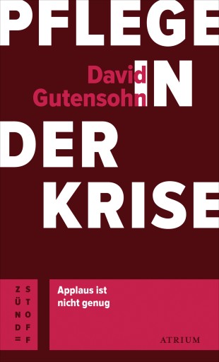 Portada del libro «Pflege in der Krise», de David Gutensohn