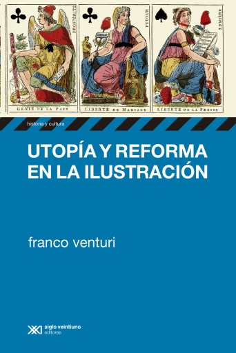 Portada del libro «Utopía y reforma en la Ilustración», de Franco Venturi