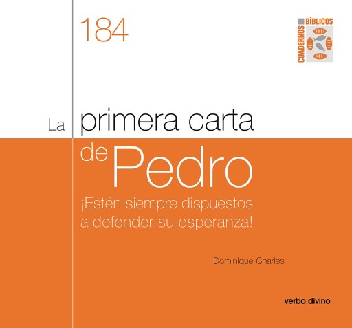 Portada del libro «La primera carta de Pedro», de Dominique Charles