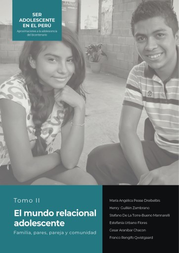 Portada del libro «El mundo relacional adolescente. Familia, pares, pareja y comunidad», de María Angélica Pease Dreibelbis