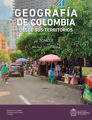 Portada del libro «Geografía de Colombia desde sus Territorios. Tomo II», de Alice Beuf