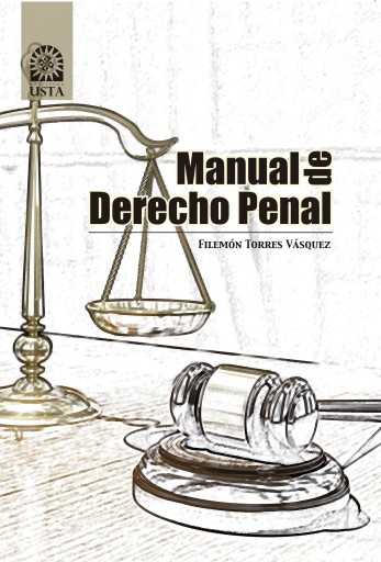 Portada del libro «Manual de derecho penal», de Filemón Torres Vásquez