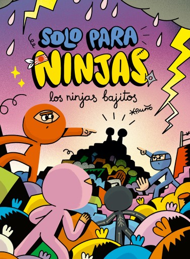 Portada del libro «Los ninjas bajitos», de Puño Puño