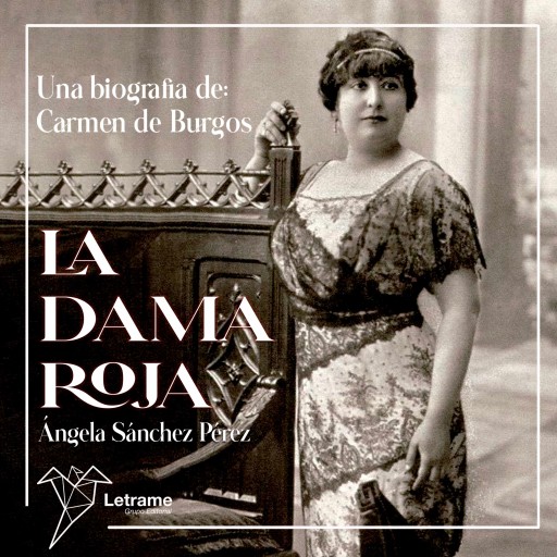 Portada del audiolibro «La Dama Roja», de Ángela Sánchez Pérez