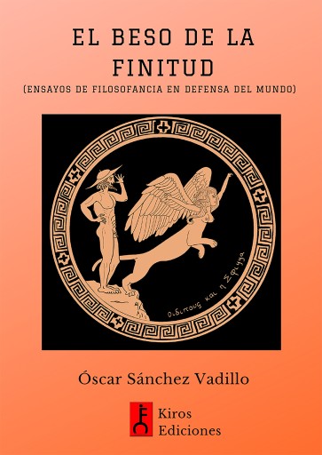 Portada del libro «El beso de la finitud», de Óscar Sánchez