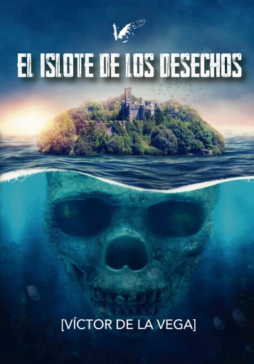 Portada del libro «El islote de los desechos», de Víctor De la Vega