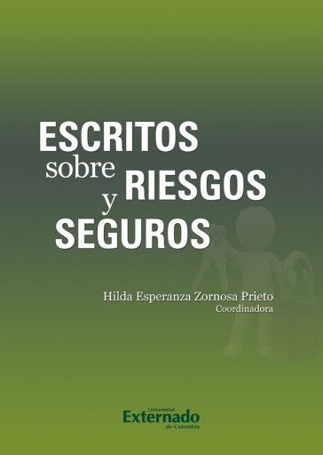 Portada del libro «Escritos Sobre Riesgos y Seguros», de Hilda Esperanza Zornosa