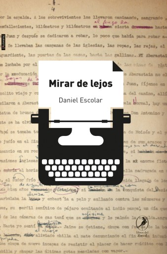 Portada del libro «Mirar de lejos», de Daniel Escolar